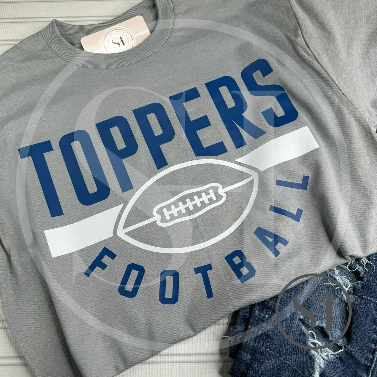 CUSTOM FOOTBALL PRINT - TEAM SPIRIT SHIRT