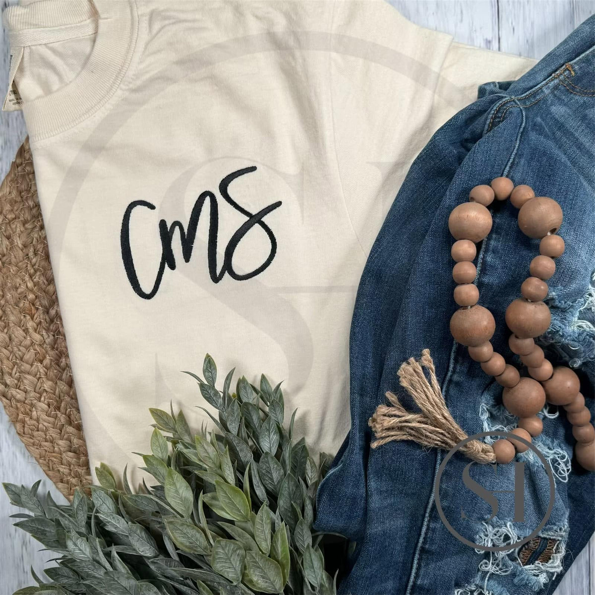 EMBROIDERED SIGNATURE MONOGRAM - CUSTOM SHIRT