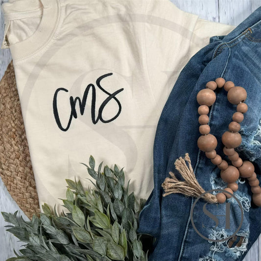 EMBROIDERED SIGNATURE MONOGRAM - CUSTOM SHIRT