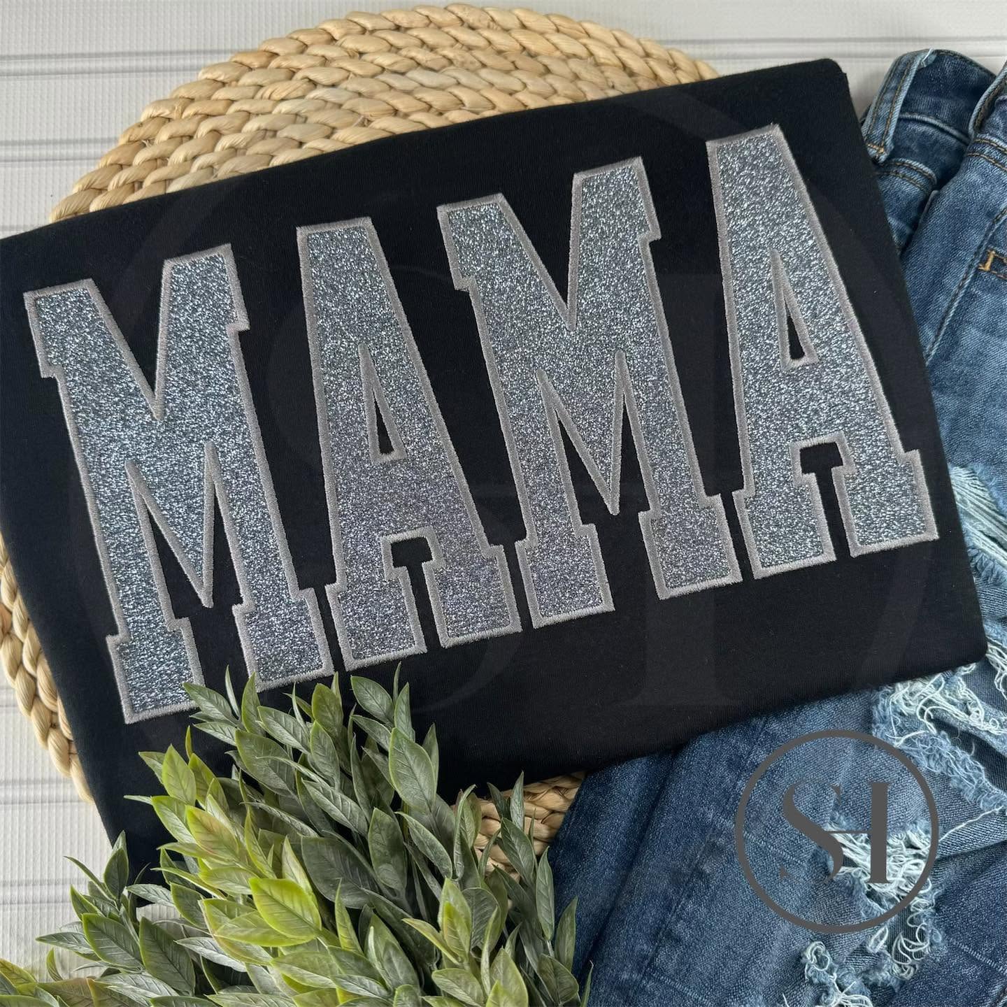 GLITTER VARSITY APPLIQUÉ  - BUILD YOUR OWN CUSTOM SHIRT