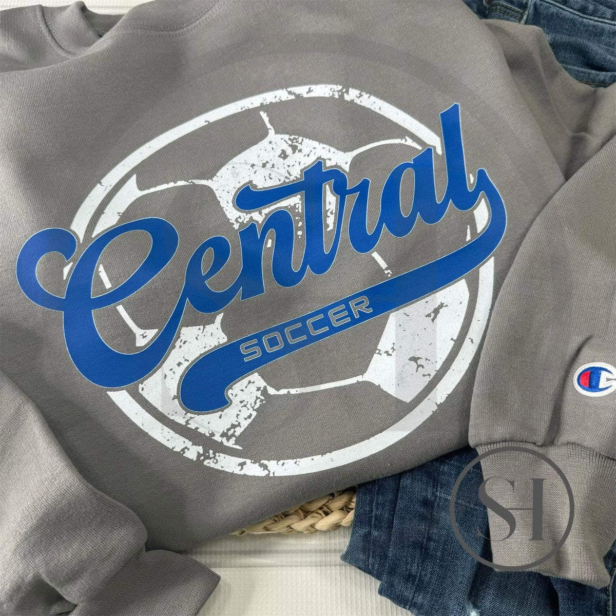 CUSTOM SOCCER SWOOSH PRINT - TEAM SPIRIT SHIRT