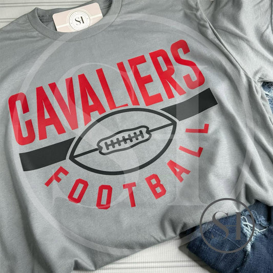 CUSTOM FOOTBALL PRINT - TEAM SPIRIT SHIRT