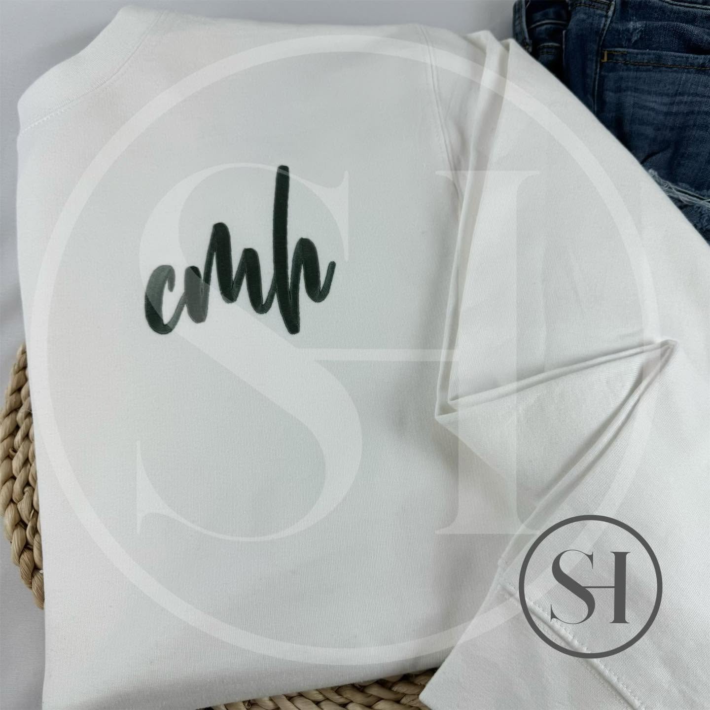 EMBROIDERED MONOGRAM - CUSTOM SHIRT