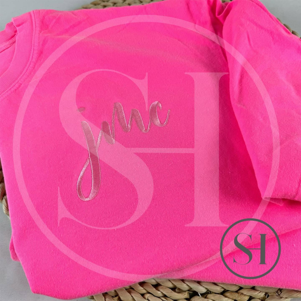 EMBROIDERED MONOGRAM - CUSTOM SHIRT