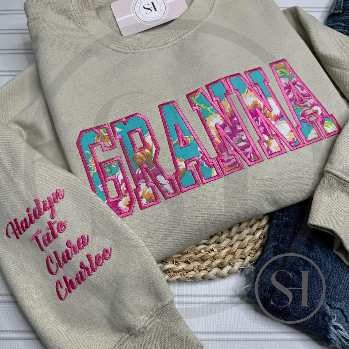 FABRIC APPLIQUÉ - BUILD YOUR OWN CUSTOM SHIRT