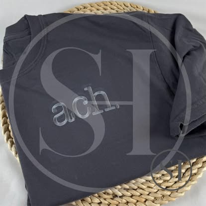 EMBROIDERED MONOGRAM - CUSTOM SHIRT
