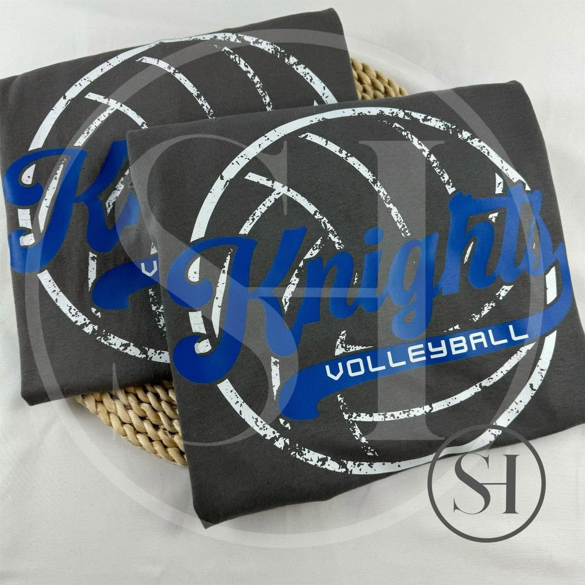 CUSTOM VOLLEYBALL SWOOSH PRINT - TEAM SPIRIT SHIRT