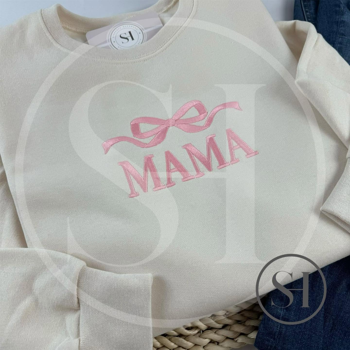 MAMA - CUSTOM EMBROIDERED SHIRT