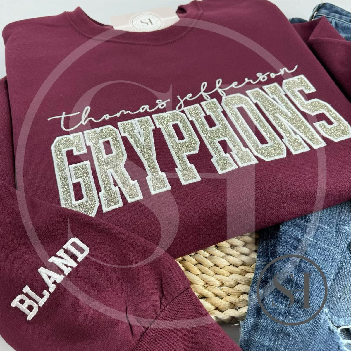 GLITTER APPLIQUÉ  - BUILD YOUR OWN CUSTOM SHIRT