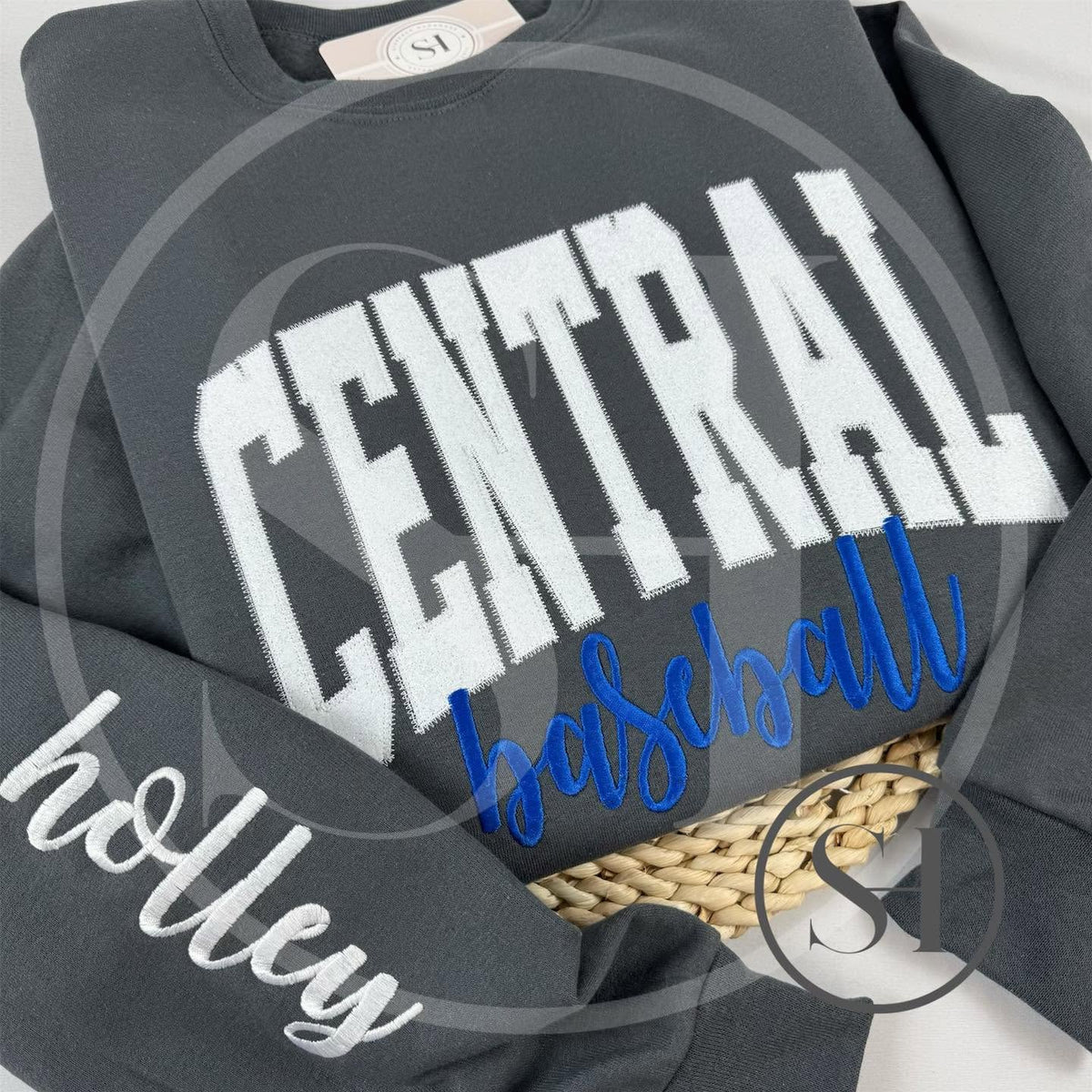 ARCHED GLITTER APPLIQUÉ  - BUILD YOUR OWN CUSTOM SHIRT